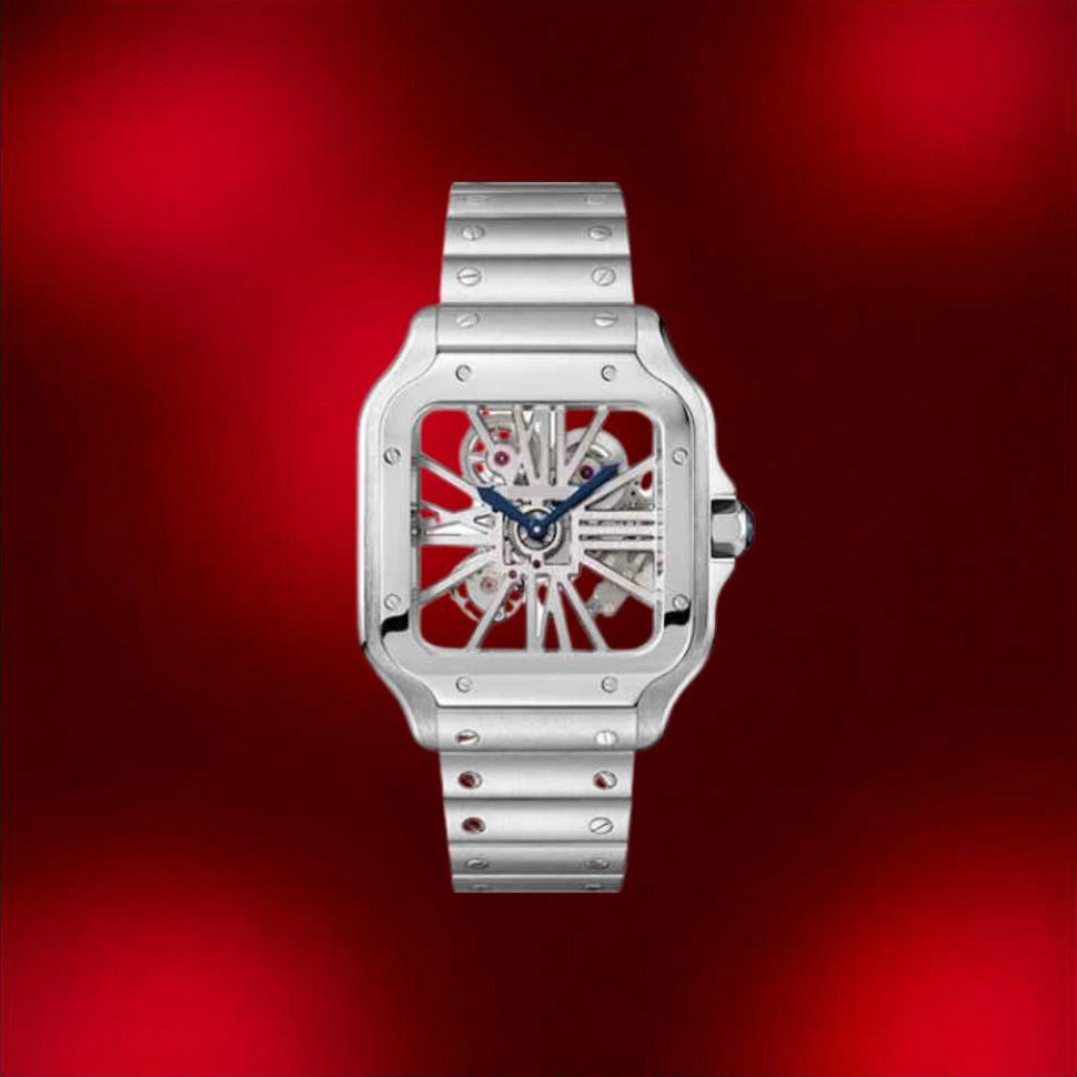 C@rtier Skeleton Watch With Box