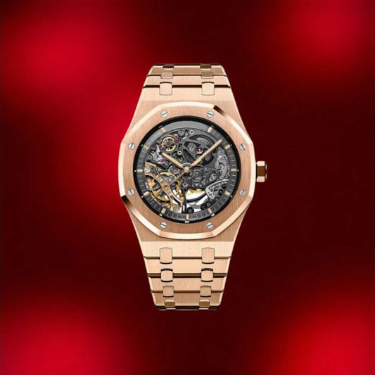 @udem@rs Piguet Rose Gold Oak Watch